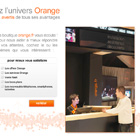 Landing page clients Orange, Photoshop