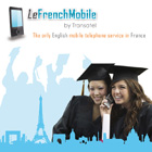 Offre téléphonique pour les étudiants anglais vivants en France, Photoshop