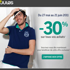 Mail promotionnel Jules, Photoshop