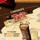 Lancement d’un nouveau Twix page produit, Photoshop